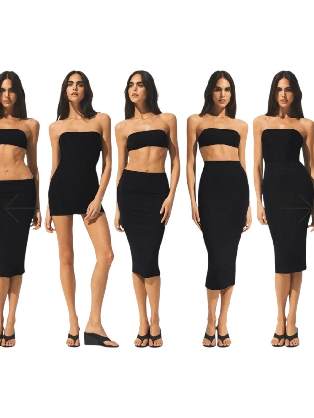 Skims Classic Swim Convertible Tube Dress